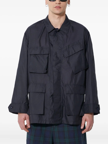  Engineered Garments Sobrecamisa Con Múltiples Bolsillos - Azul 