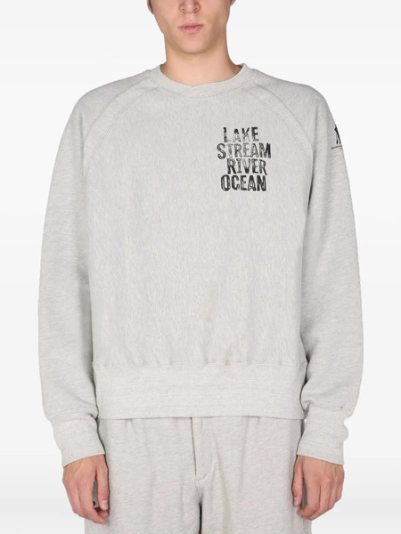  Engineered Garments Sudadera Con Cuello Redondo - Gris 