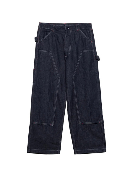  Engineered Garments Vaqueros Con Costuras En Contraste - Azul 