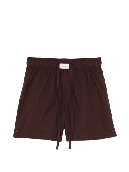  Entire Studios Bermudas Con Cordones - Marrón 