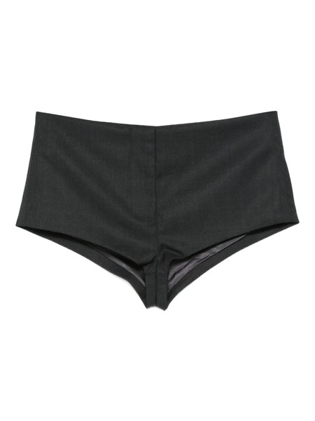  Entire Studios Bermudas Con Talle Bajo - Gris 