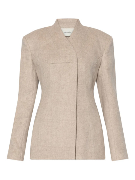 Entire Studios Blazer Con Cuello En V - Neutro 