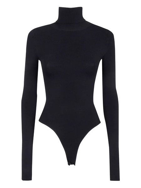  Entire Studios Body Con Cuello Alto - Negro 
