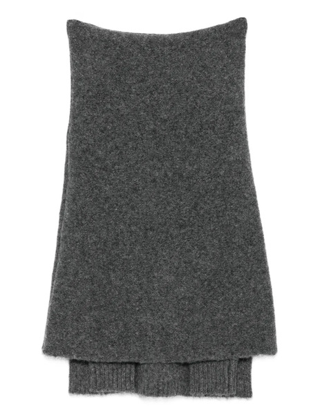  Entire Studios Jersey Bound Con Hombros Descubiertos - Gris 