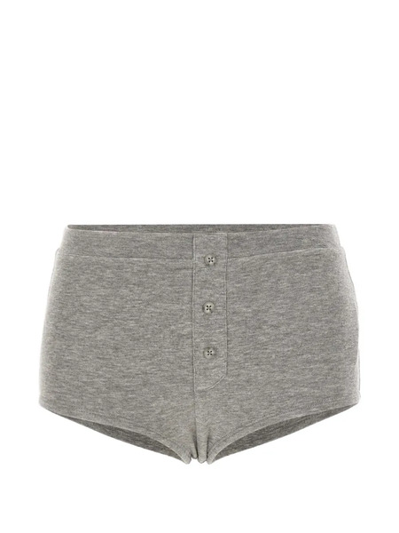  Entire Studios Pantalones Cortos Booty Con Botones - Gris 
