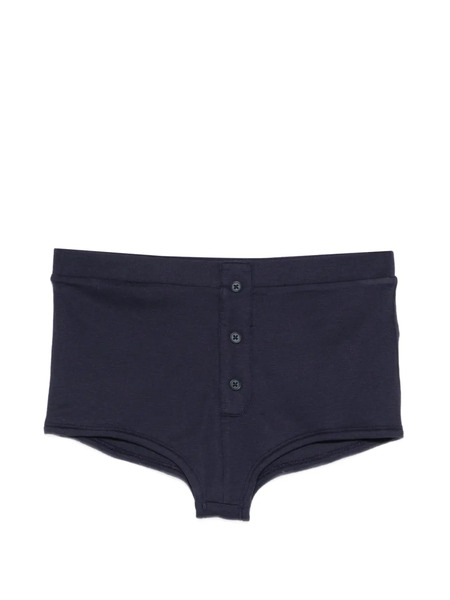  Entire Studios Pantalones Cortos Con Botones - Azul 