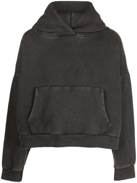  Entire Studios Sudadera Con Capucha Y Hombros Caídos - Negro 