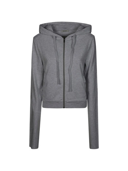  Entire Studios Sudadera Corta Con Capucha - Gris 