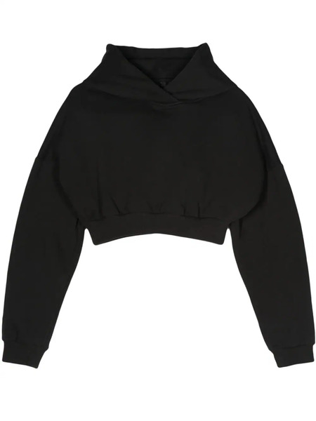  Entire Studios Sudadera Corta Con Capucha - Negro 