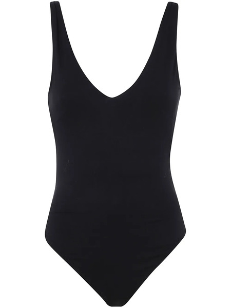  Entire Studios Top Con Cuello En V - Negro 