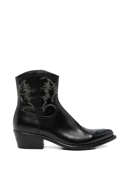  Eraldo Botas Bordadas - Negro 