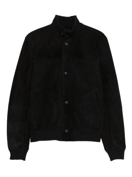  Eraldo Chaqueta De Ante Con Botones - Negro 
