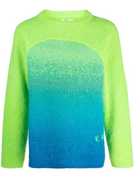  Erl Jersey Gradient Rainbow - Verde 