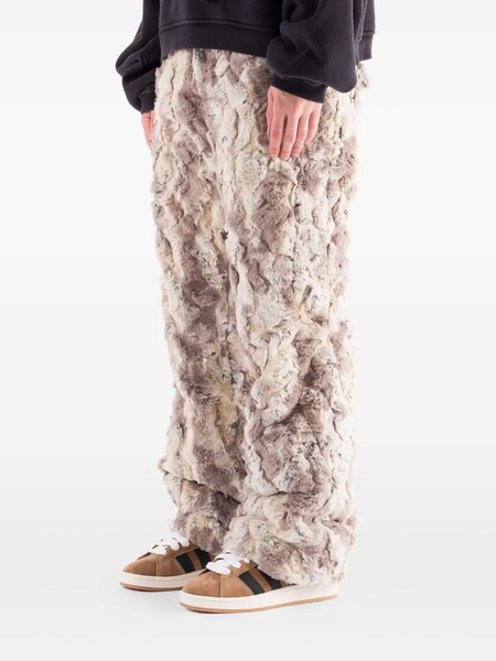  Erl Pantalones Con Pelo Artificial - Neutro 