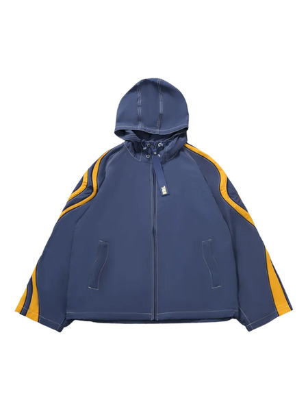  Erl Ufo Windbreaker Jacket - Azul 