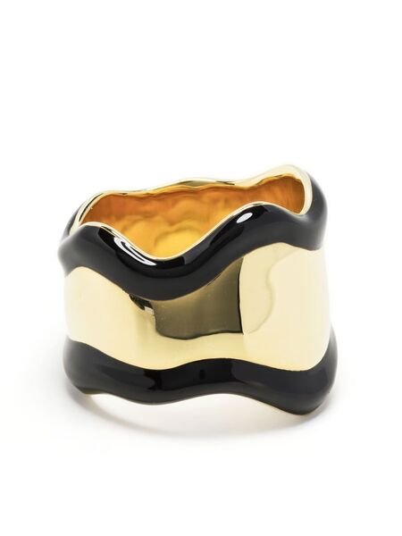  Eshvi Anillo De Dos Tonos - Negro 