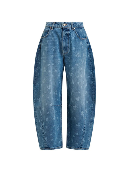  Essentiel Antwerp Vaqueros Con Estampado Floral - Azul 
