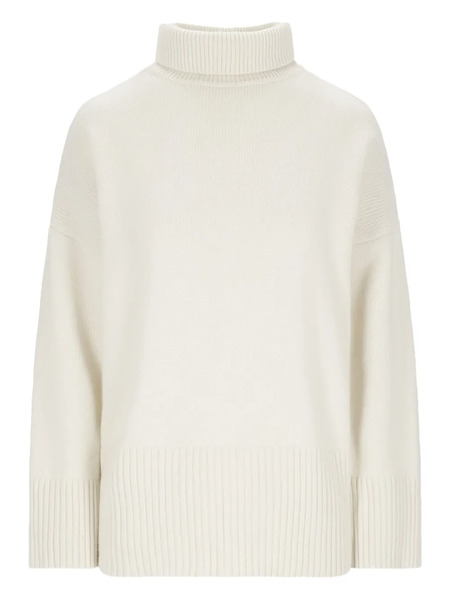  Ether Jersey Vela Con Dobladillo De Canalé - Blanco 