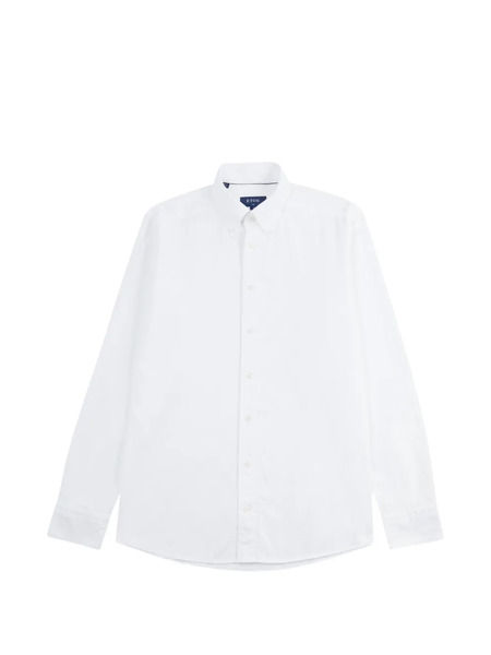 Eton Camisa Con Botones - Blanco 