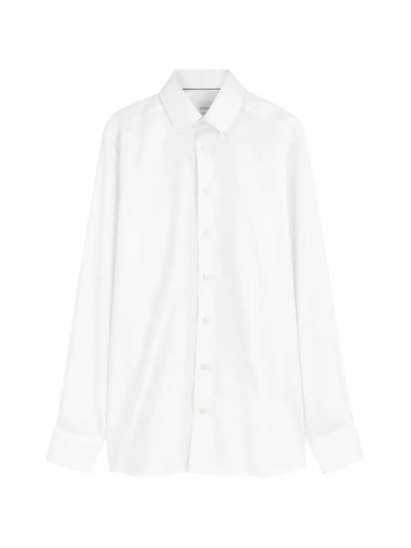  Eton Camisa Con Botones - Blanco 