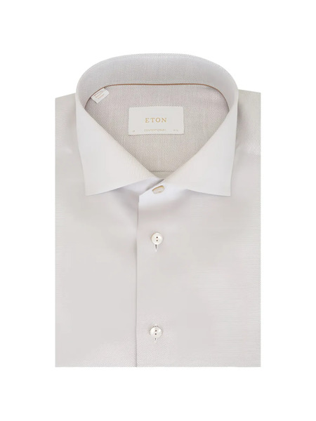  Eton Camisa Con Botones - Neutro 
