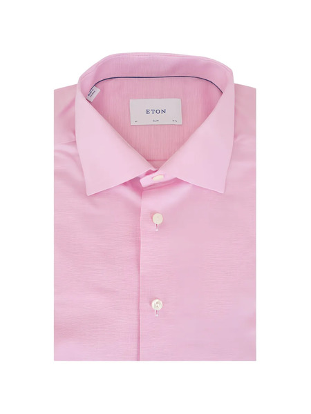  Eton Camisa De Algodón - Rosa 