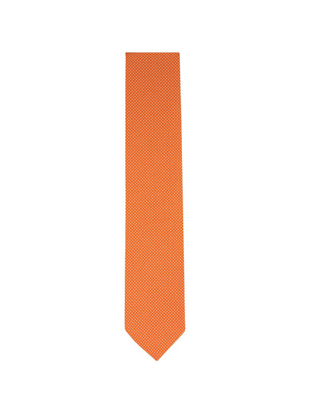  Eton Corbata A Lunares - Naranja 