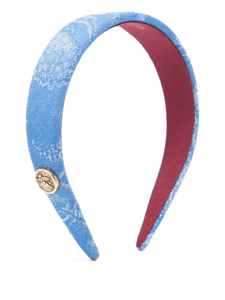  Etro Accesorio Para El Pelo Con Botones - Azul 