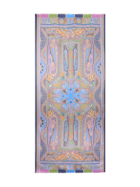  Etro Bufanda Estampada - Azul 