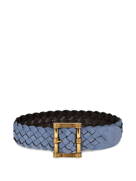 Etro Cinturón Reversible - Azul 