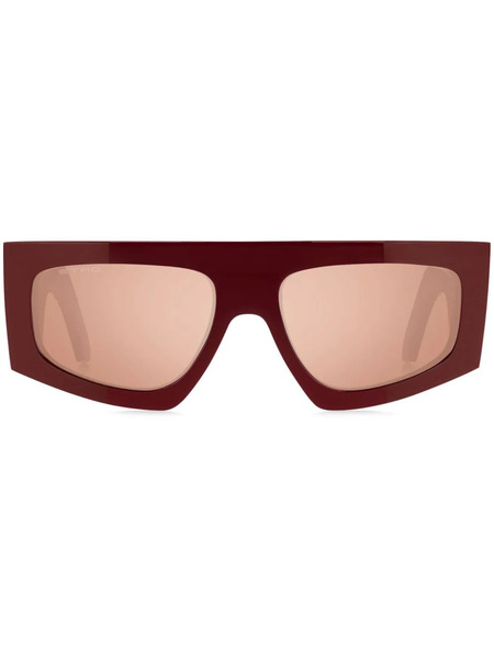  Etro Gafas De Sol Con Montura Rectangular - Rojo 