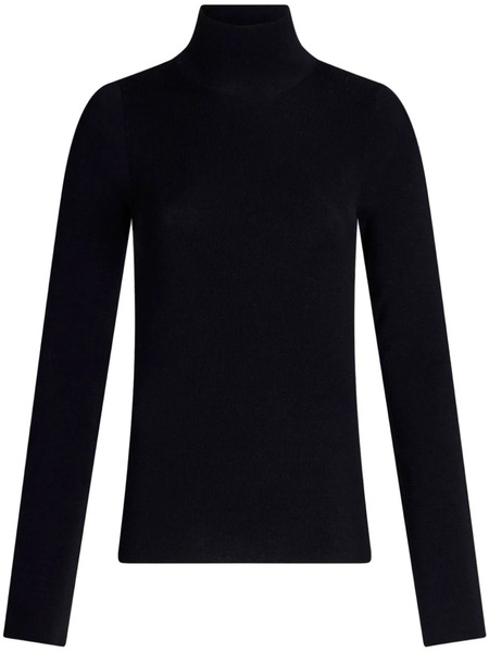  Etro Jersey Con Cuello Alto - Azul 