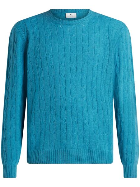  Etro Jersey De Cachemira - Azul 