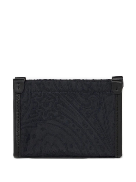 Etro Monedero En Jacquard - Azul 