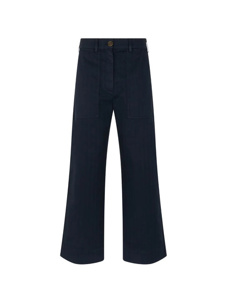  Etro Pantalones Con Bolsillos De Parche - Azul 