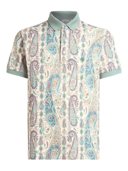  Etro Polo De Algodón - Neutro 