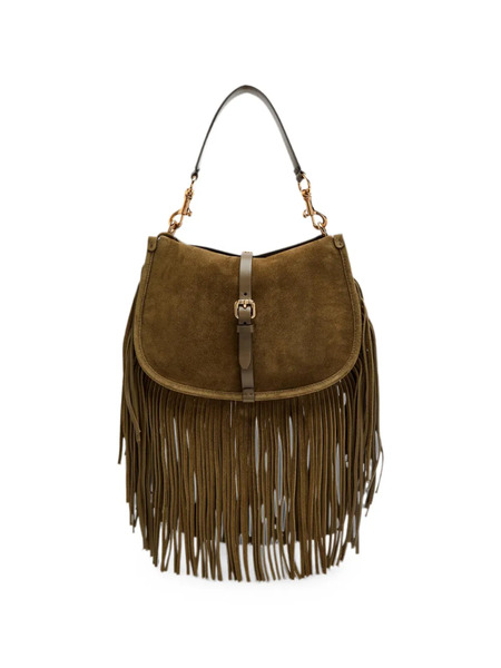  Etro Suede Shoulder Bag - Verde 