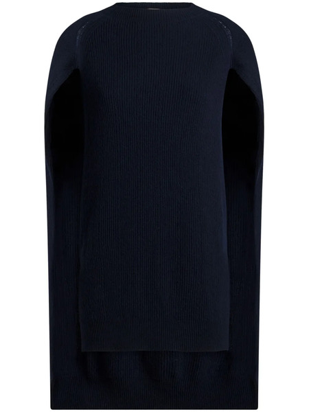  Etro Top Estilo Capa De Canalé - Azul 