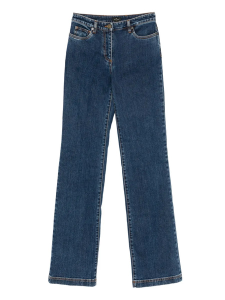  Etro Vaqueros Rectos - Azul 