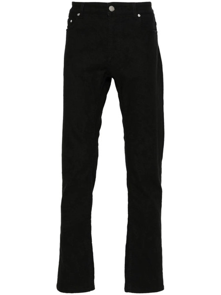 Etro Vaqueros Slim En Jacquard - Negro 