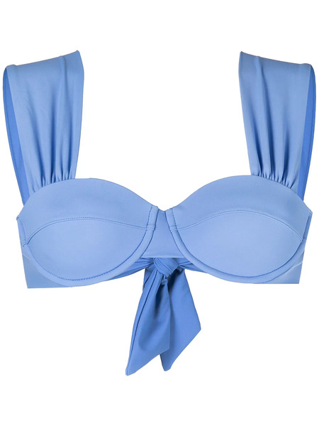  Evarae Top De Bikini Audrey Estilo Bustier - Azul 
