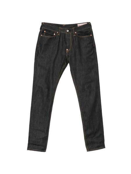  Evisu Vaqueros Ajustados Con Estampado Seagull - Azul 