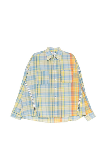  Facetasm Camisa A Cuadros - Azul 