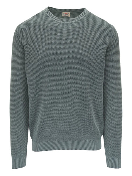  Faherty Jersey Con Cuello Redondo - Verde 
