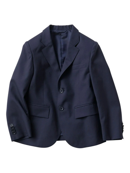  Familiar Blazer Con Botones - Azul 