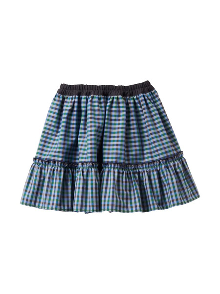  Familiar Minifalda Reversible - Azul 