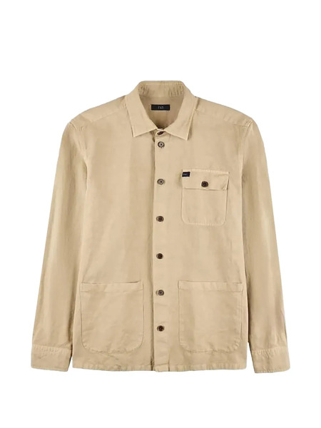  Fay Camisa Con Bolsillo Oversize - Neutro 
