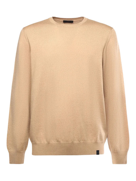  Fay Jersey Con Cuello Redondo - Neutro 