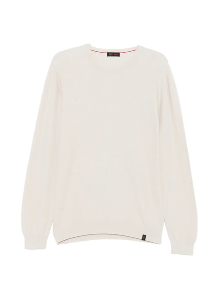  Fay Jersey Con Cuello Redondo - Neutro 