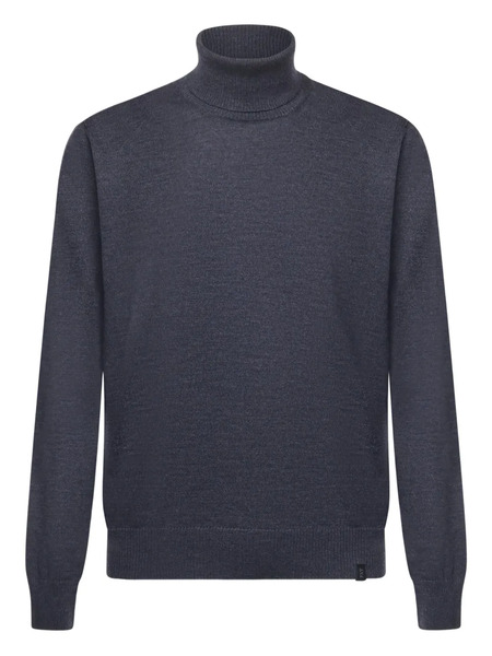  Fay Jersey Con Cuello Vuelto - Azul 
